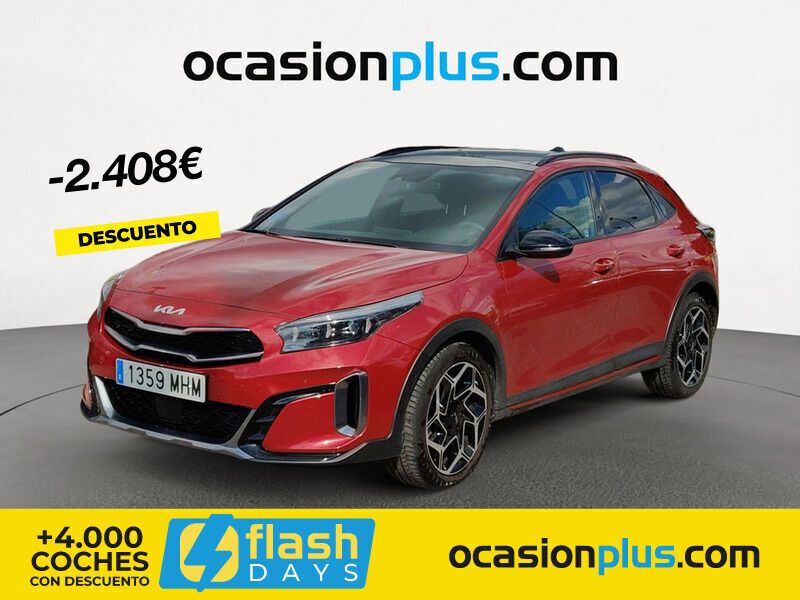 Rojo Usado 2023 Kia XCeed GT-Line SUV | 26.490 € (Precio justo) - Imagen 1/4