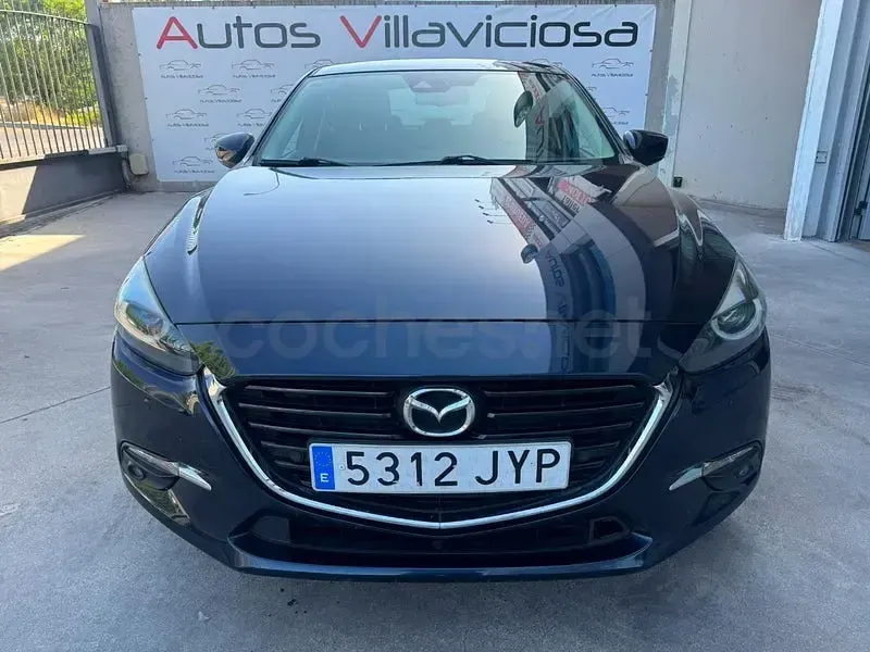 Usado Mazda 3 Luxury 150 CV (110 kW) 2017 Azul Berlina