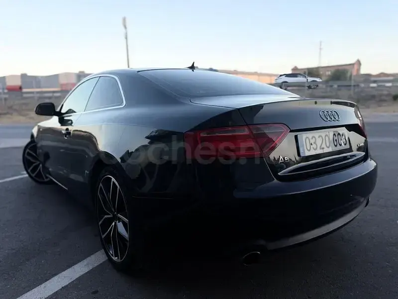 Usado Audi A5 S-Line 190 CV (139 kW) 2008 Negro Coupe