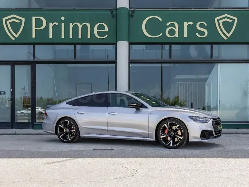 Usado Audi A7 367 CV (269 kW) 2021 Gris / plata Berlina