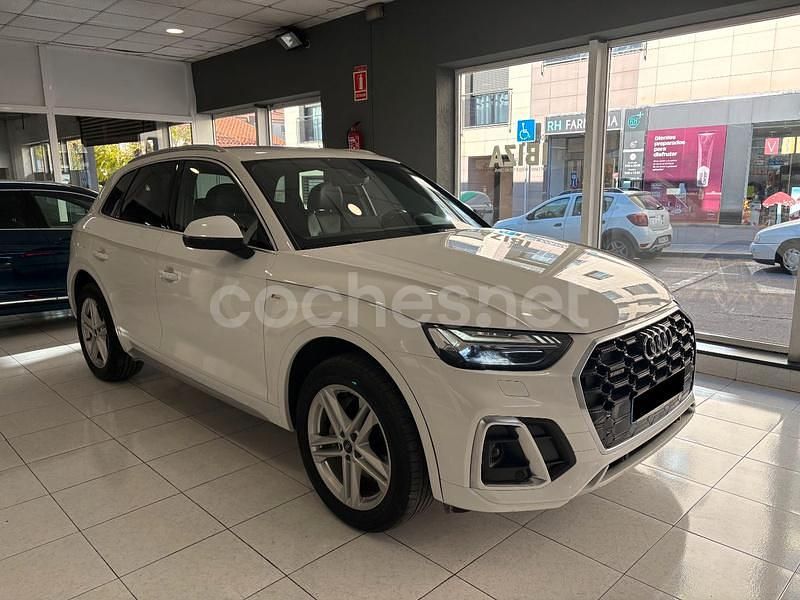 Usado Audi Q5 S-Line 204 CV (150 kW) 2022 Blanco SUV