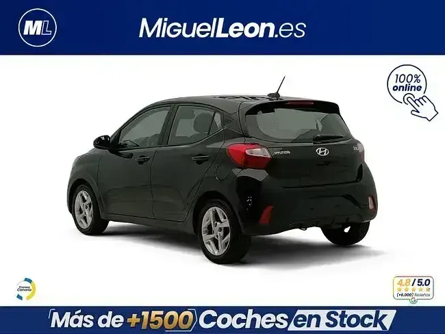 Usado Hyundai i10 67 CV (49 kW) 2022 Negro Utilitario