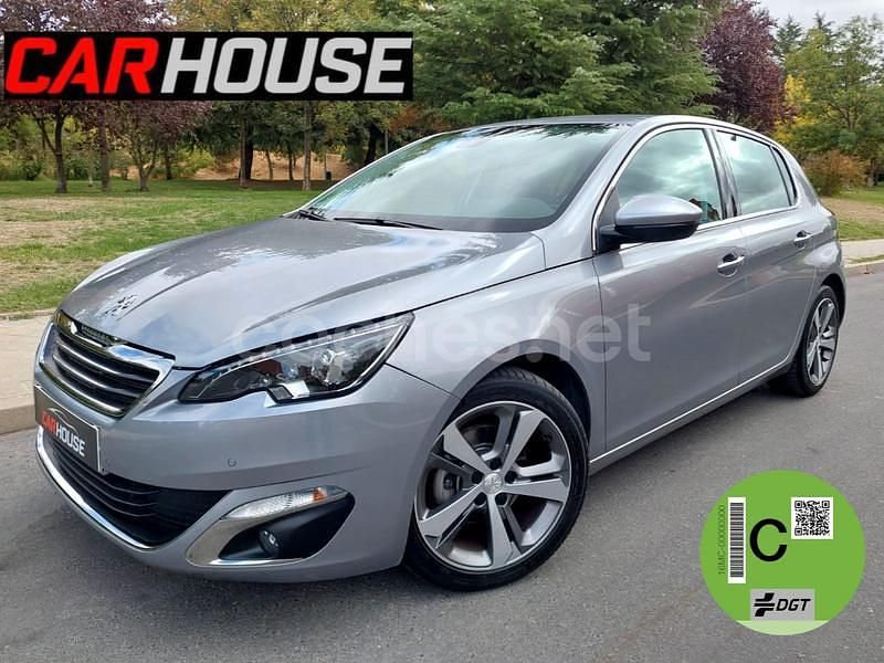 Gris / plata Usado 2015 Peugeot 308 Allure Berlina | 11.500 € (Precio justo) - Imagen 1/4