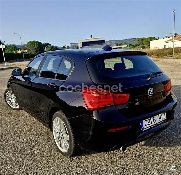 Usado BMW 116 136 CV (100 kW) 2015 Negro Utilitario