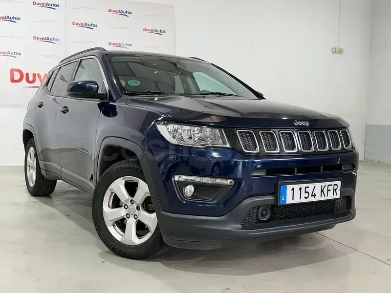 Usado Jeep Compass Longitude 120 CV (88 kW) 2017 Azul SUV