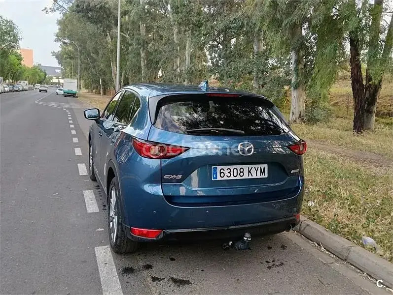 Usado Mazda CX-5 150 CV (110 kW) 2019 Azul SUV