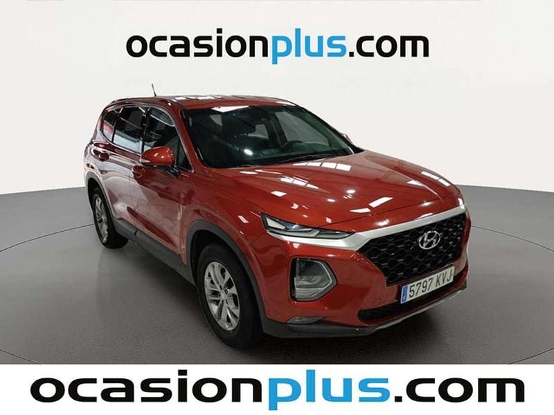 Usado Hyundai Santa Fe 150 CV (110 kW) 2019 Rojo SUV