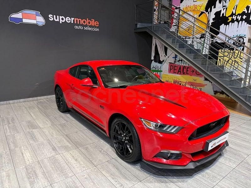 Usado Ford Mustang GT 450 CV (330 kW) 2018 Rojo Coupe