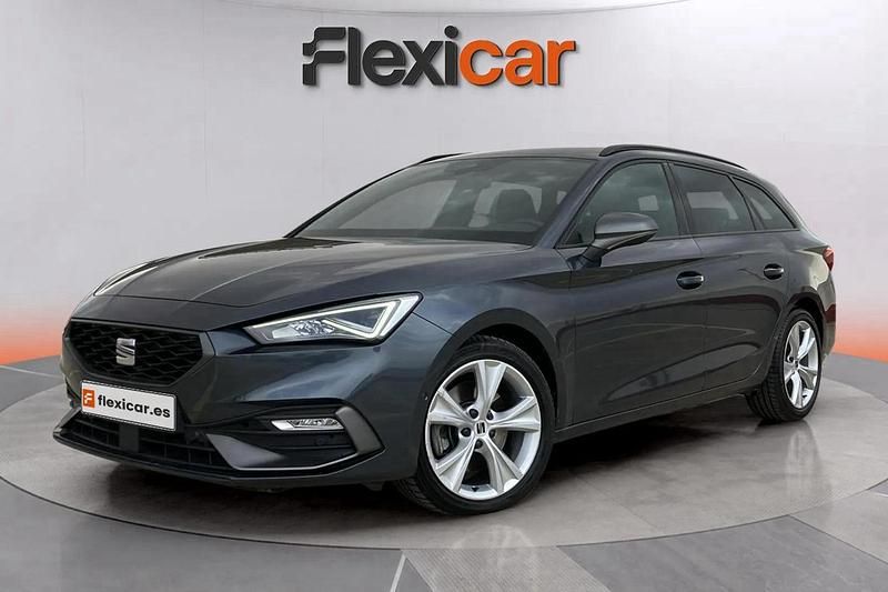 Usado Seat Leon FR 150 CV (110 kW) 2020 Azul Berlina