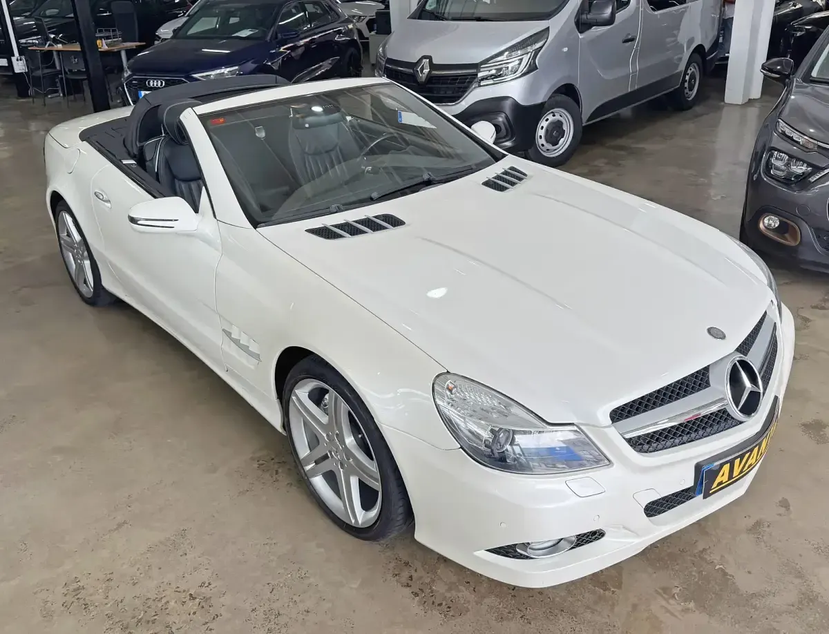 Usado Mercedes SL350 AMG 316 CV (232 kW) 2010 Blanco Descapotable