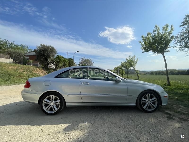 Usado Mercedes CLK350 Elegance 272 CV (200 kW) 2006 Gris / plata Coupe