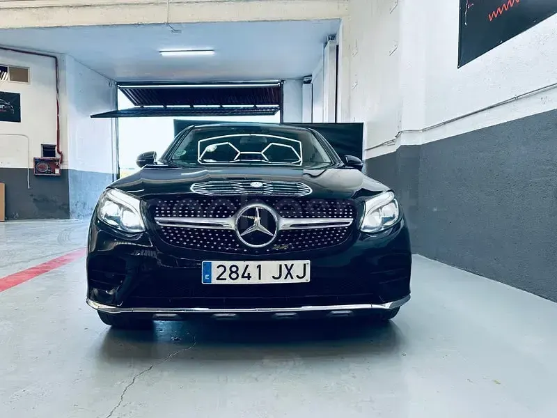 Usado Mercedes GLC250 204 CV (150 kW) 2017 Negro Coupe