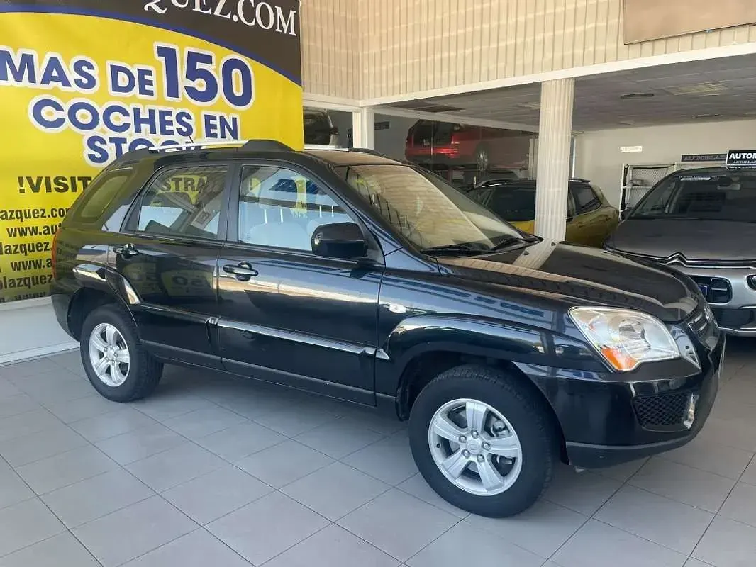 Usado Kia Sportage 141 CV (103 kW) 2008 Negro SUV