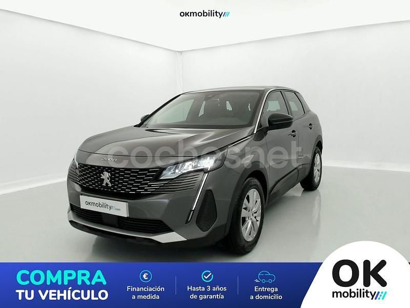 Gris / plata Usado 2022 Peugeot 3008 Active SUV | 17.500 € (Precio justo) - Imagen 1/4