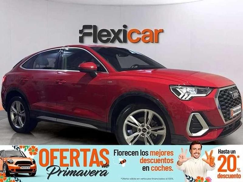 Usado Audi Q3 S-Line 150 CV (110 kW) 2022 Rojo SUV