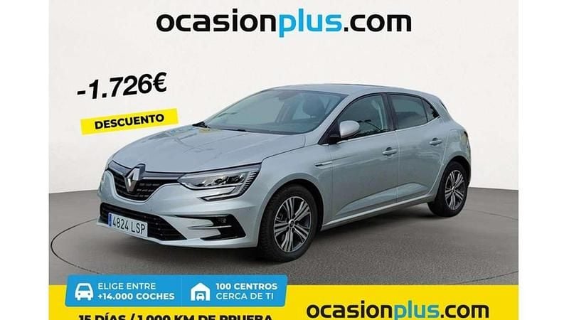 Plateado Usado 2021 Renault Megane E-Tech Zen Utilitario | 17.264 € - Imagen 1/4
