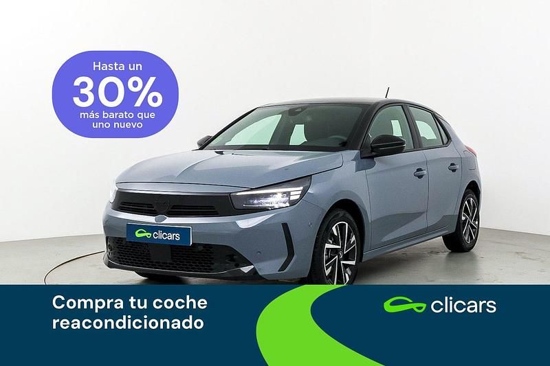 Gris Usado 2024 Opel Corsa S Berlina | 13.990 € (Precio justo) - Imagen 1/4