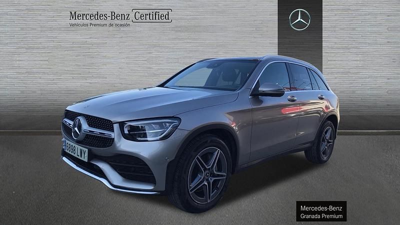 Gris / plateado Usado 2022 Mercedes GLC220 AMG line SUV | 45.500 € (Caro) - Imagen 1/4