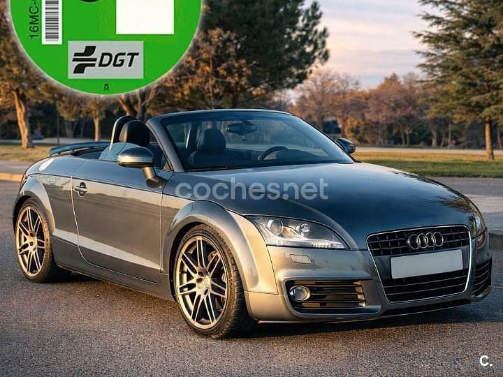 Usado Audi TT Roadster S-Line 200 CV (147 kW) 2008 Gris / plata Descapotable