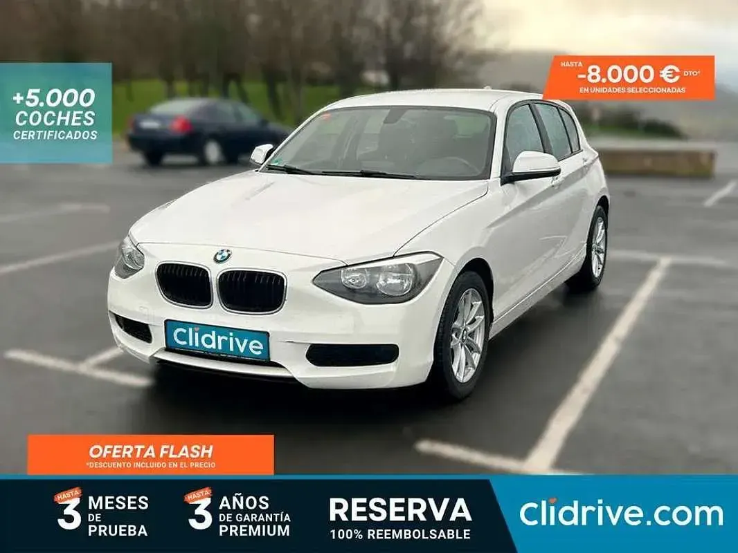 Brugt BMW 116 136 HK (100 kW) 2012 Hvid Hatchback