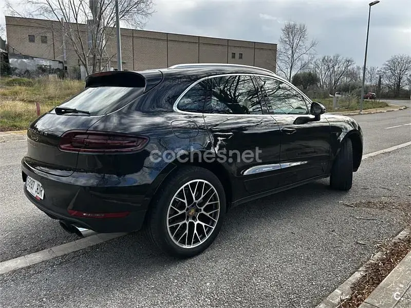 Usado Porsche Macan S 340 CV (250 kW) 2015 Negro SUV