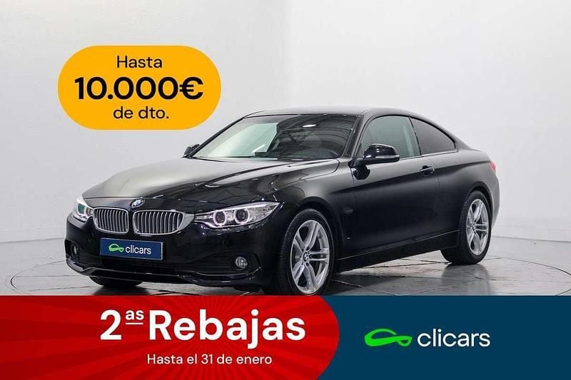 Negro Usado 2015 BMW 420 Coupe | 21.390 € (Super precio) - Imagen 1/4