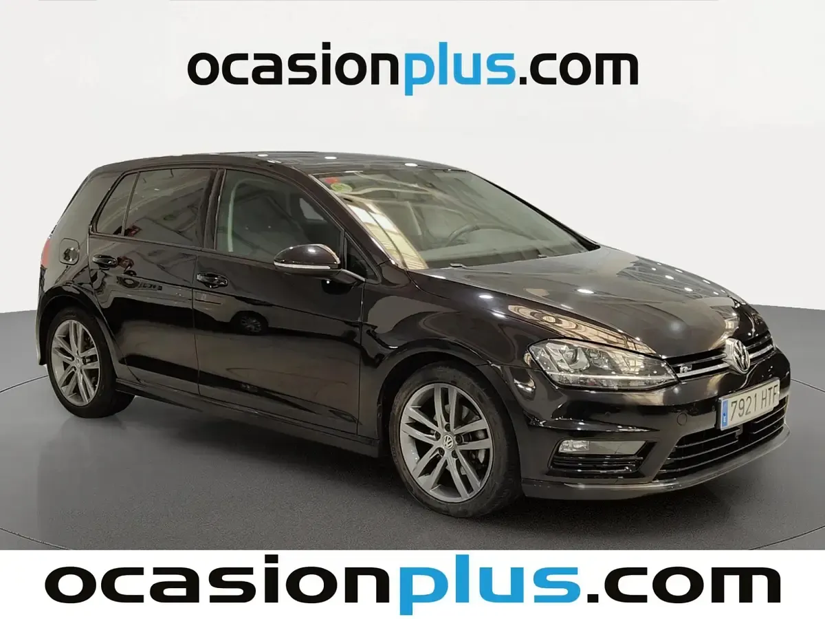 Usado VW Golf VII Sportline 105 CV (77 kW) 2013 Negro Utilitario