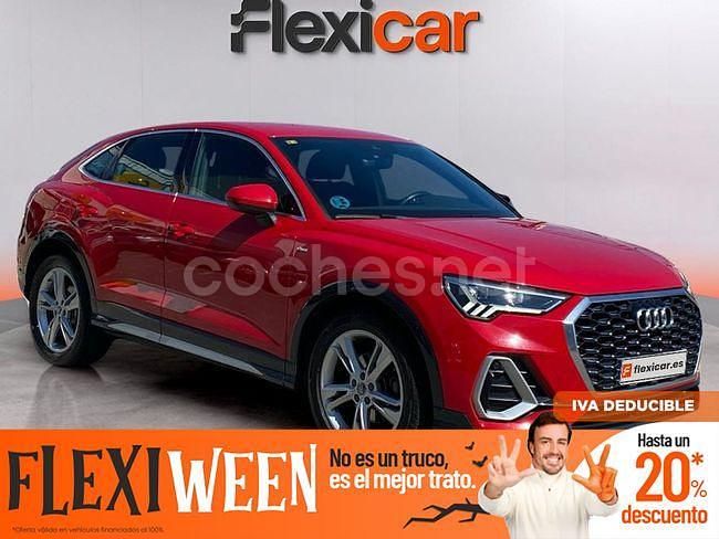 Rojo Usado 2020 Audi Q3 Sportback S-Line SUV | 29.490 € (Precio justo) - Imagen 1/4