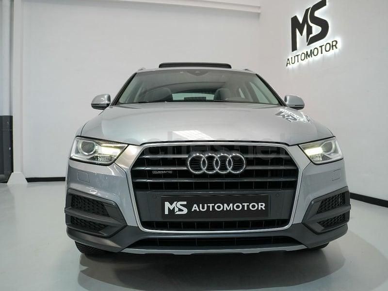 Usado Audi Q3 150 CV (110 kW) 2017 Gris / plata SUV
