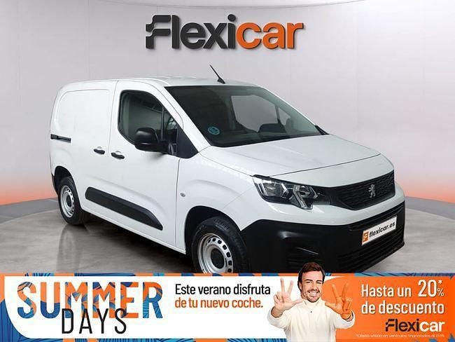 Blanco Usado 2020 Peugeot Partner Monovolumen | 11.970 € (Precio justo) - Imagen 1/4