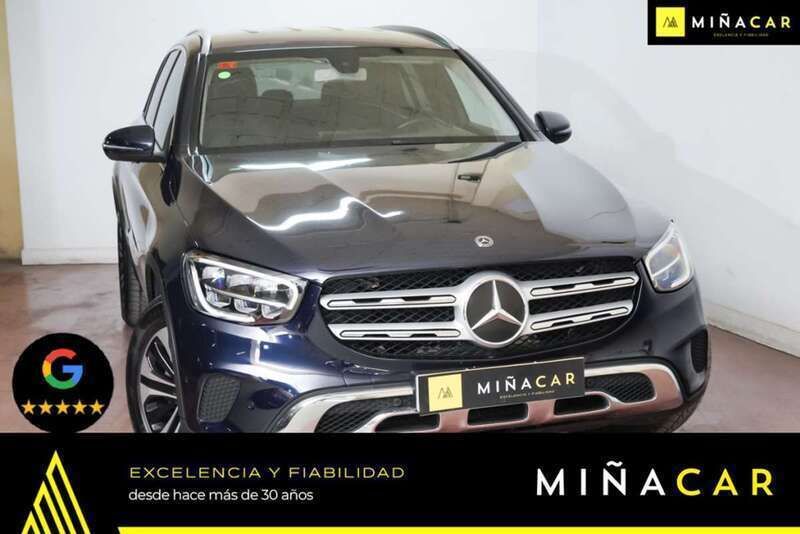 Azul Usado 2021 Mercedes GLC220 SUV | 30.590 € (Super precio) - Imagen 1/4