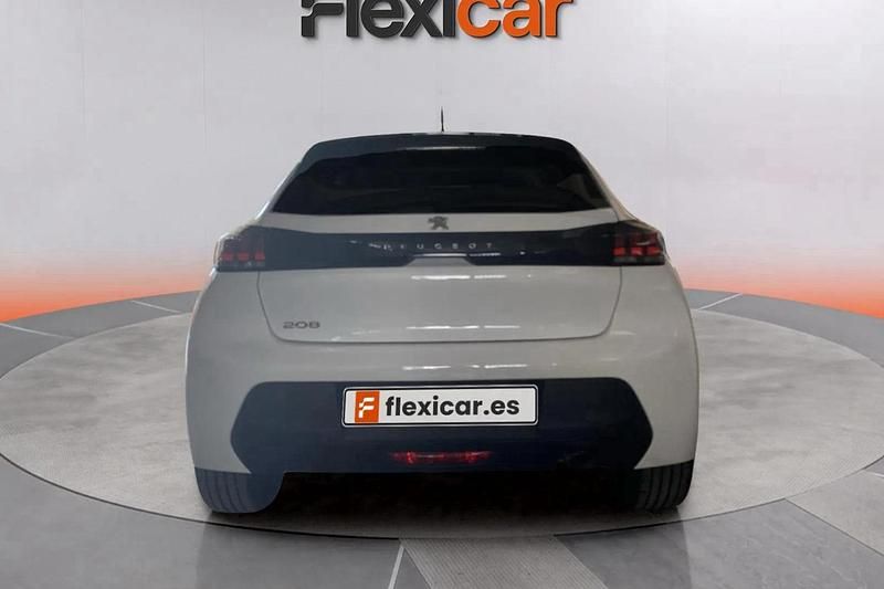 Usado Peugeot 208 Active 101 CV (74 kW) 2020 Blanco Utilitario