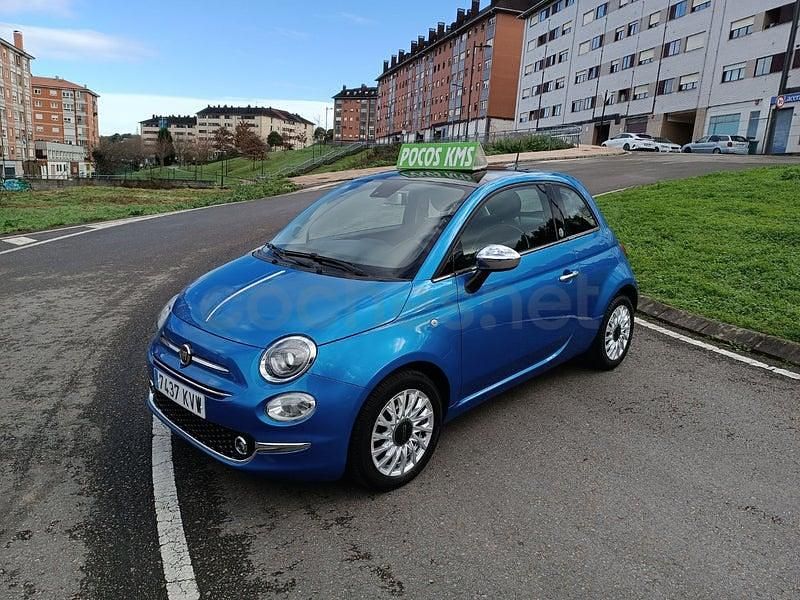 Usado Fiat 500 Mirror 69 CV (50 kW) 2019 Azul Berlina