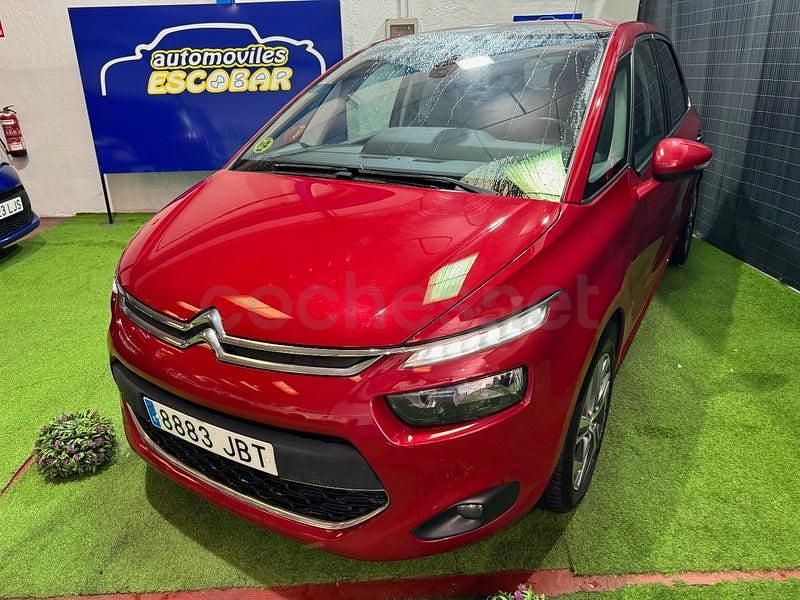 Usado Citroën C4 Picasso Exclusive 115 CV (84 kW) 2014 Granate Monovolumen