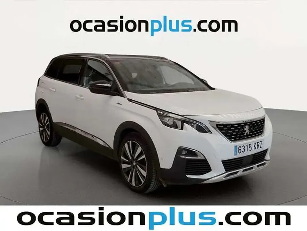 Usado Peugeot 5008 GT-line 131 CV (96 kW) 2018 Blanco SUV
