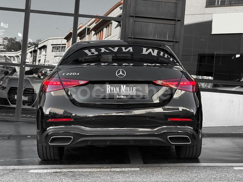 Usado Mercedes C220 200 CV (147 kW) 2022 Negro Berlina