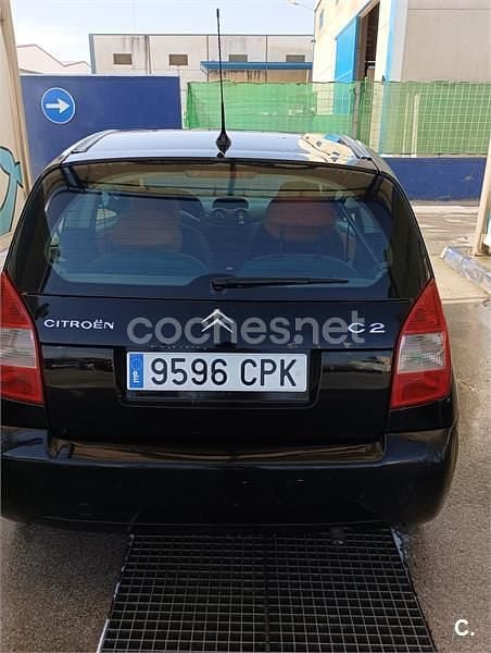 Usado Citroën C2 61 CV (44 kW) 2003 Negro Utilitario