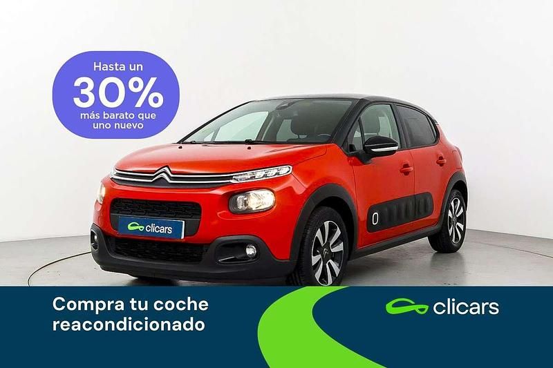 Usado Citroën C3 PureTech 82 CV (60 kW) 2018 Naranja Utilitario