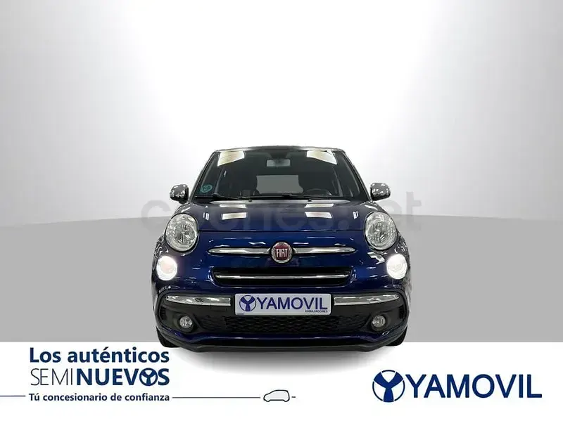 Usado Fiat 500L Mirror 95 CV (69 kW) 2018 Azul Monovolumen