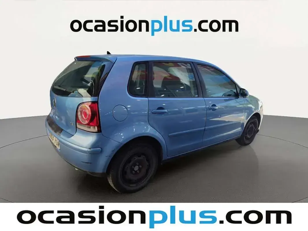 Usado VW Polo Match 80 CV (58 kW) 2006 Azul Utilitario