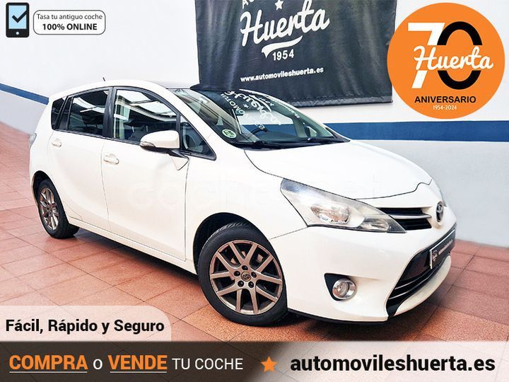 Blanco Usado 2014 Toyota Verso Advance Monovolumen | 10.900 € (Precio justo) - Imagen 1/4