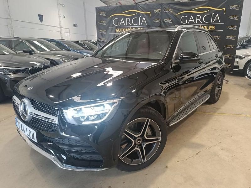 Usado Mercedes GLC200 163 CV (119 kW) 2020 Negro SUV