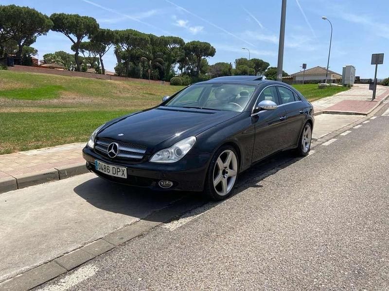 Usado Mercedes CLS320 224 CV (164 kW) 2005 Negro Coupe