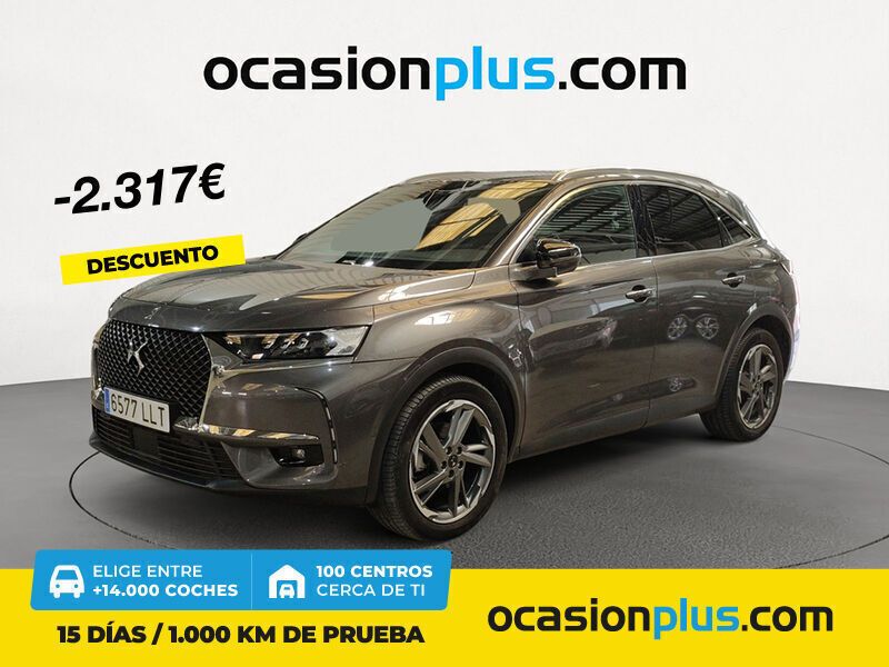 Gris Usado 2020 DS Automobiles DS7 Crossback So Chic SUV | 25.490 € (Precio justo) - Imagen 1/4