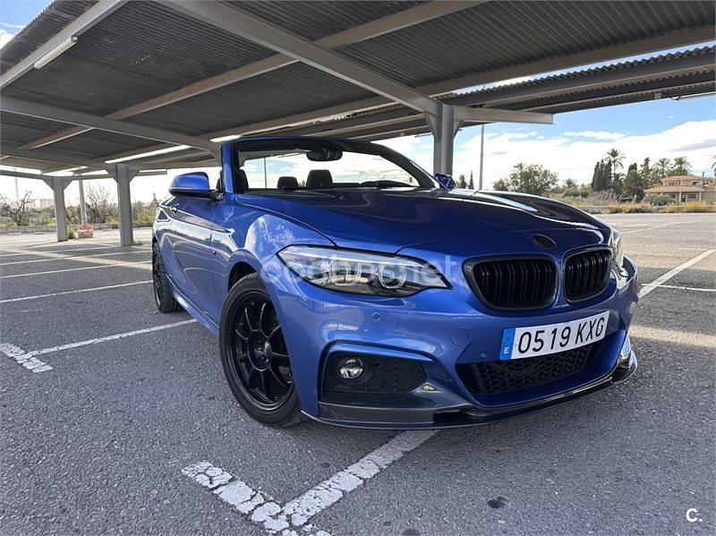 Usado BMW 220 Comfort Edition 184 CV (135 kW) 2019 Azul Descapotable
