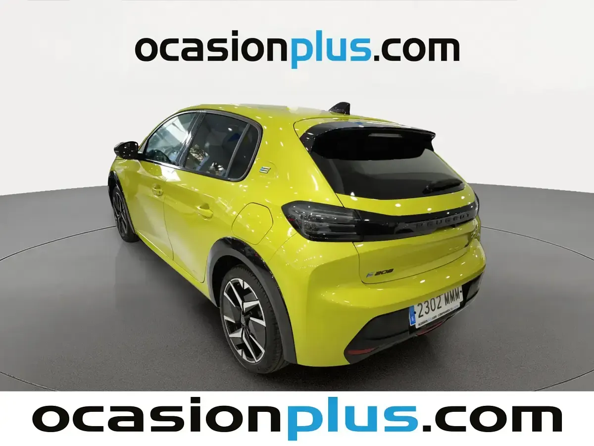 Begagnad Peugeot e-208 GTi 114 kW (156 HK) 2023 Gul Halvkombi