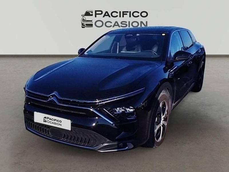 Usado Citroën C5 X Feel 224 CV (164 kW) 2022 Negro Familiar