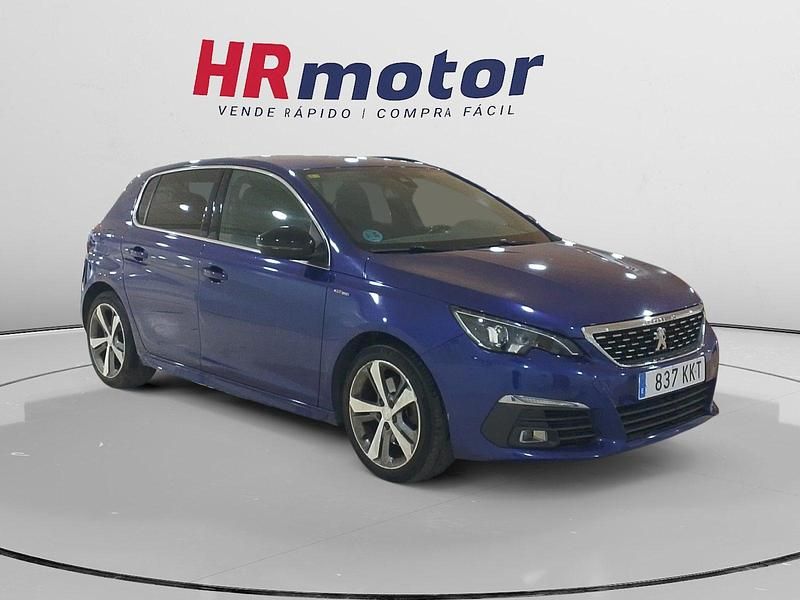 Usado Peugeot 308 GT-line 151 CV (111 kW) 2018 Azul Utilitario