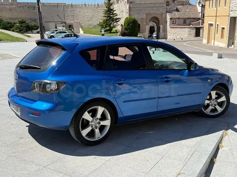 Usado Mazda 3 Sportive 150 CV (110 kW) 2005 Azul Berlina