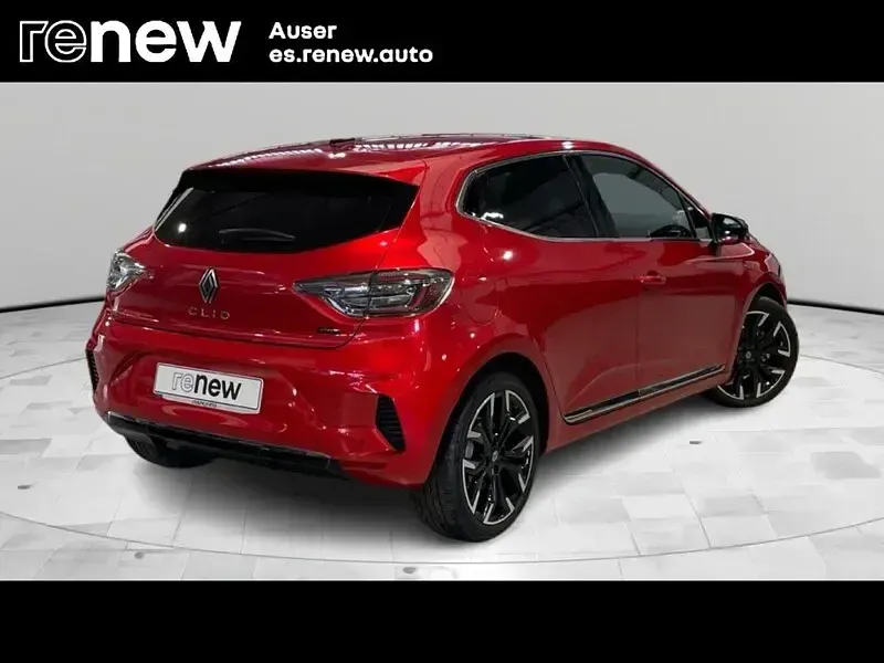Nuevo Renault Clio V Techno 143 CV (105 kW) 2025 Rojo Berlina